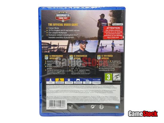 PS4 Bassmaster Fishing 2022: Deluxe Edition (Новый, Русские субтитры, CUSA-29329)