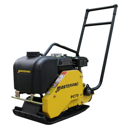 Виброплита бензиновая Masterpac PC70H - [62 кг / 10 кН / Honda GX120]