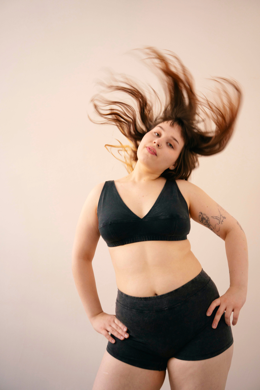 Боксеры с трикотажной окантовкой из вареного трикотажа