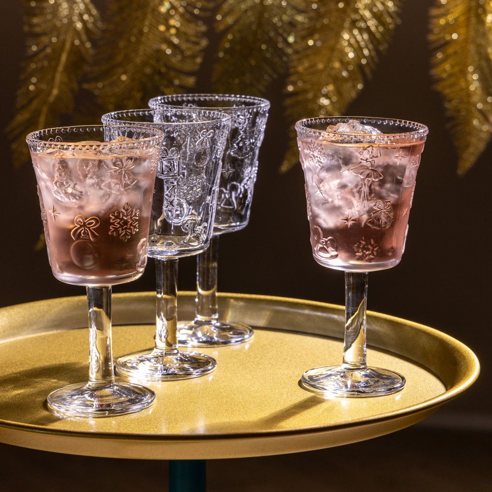 НАБОР БОКАЛОВ "ЩЕЛКУНЧИК", 4 ШТ/280 МЛ