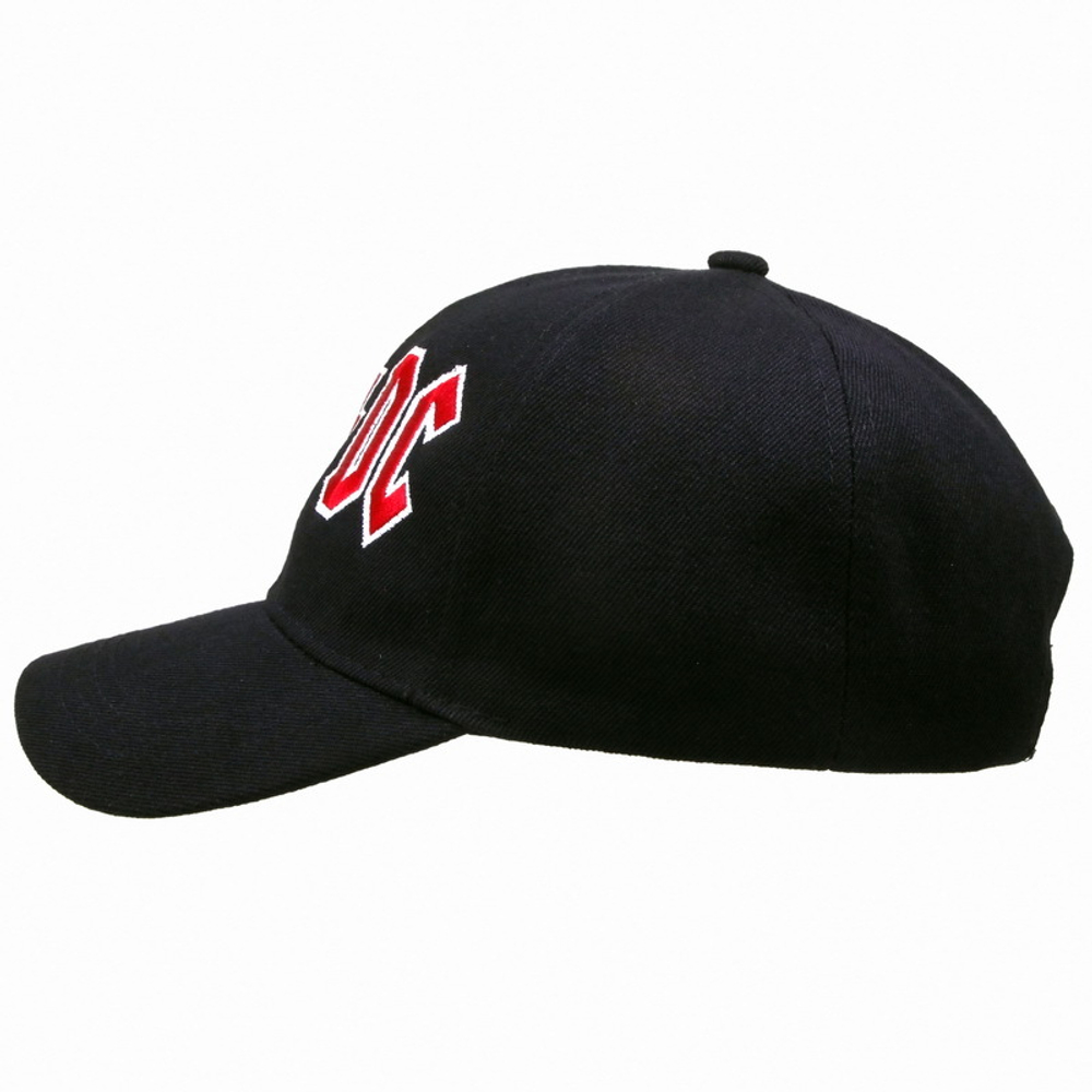 Бейсболка AC/DC красная надпись (001)