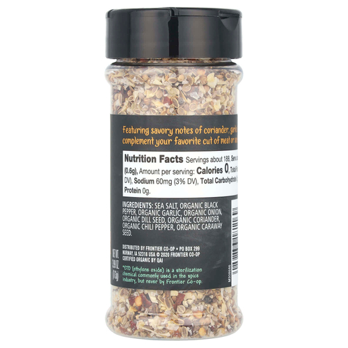 Frontier Co-op, Organic Prime Cuts, органический пикантный перец, 113 г (3,99 унции)