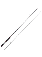 Спиннинг для рыбалки Maximus MINI GUN 17UL 1,7m 1-7g (top solid) + Плетеный шнур для рыбалки AQUA Green Brilliant зимний 0,10mm 25m