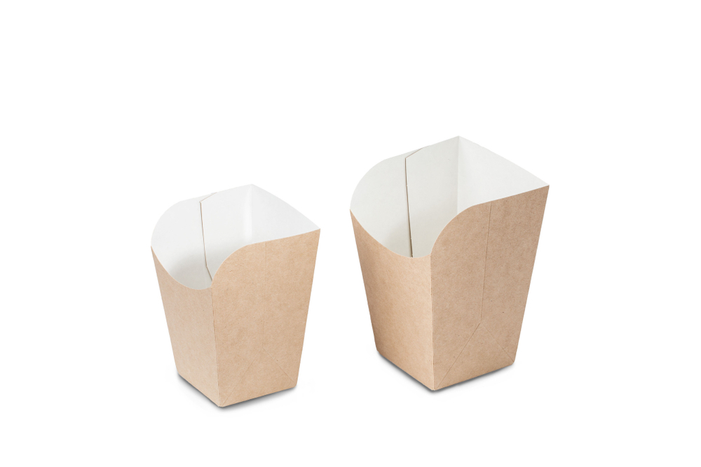 Упаковка OSQ SNACK CUP M для картофеля фри, попкорна, снеков