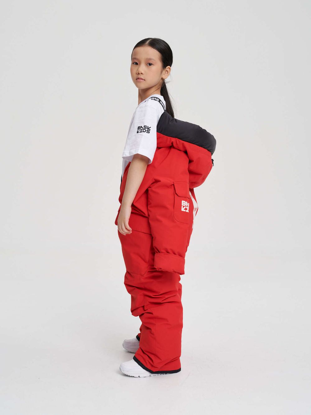 Комбинезон детский пуховый BASK kids YETI красный