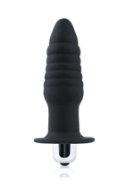 Анальная втулка с вибрацией Sex Expert 9 см