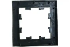 Рамка Systeme Electric ATLASDESIGN 1-постовая карбон 34602