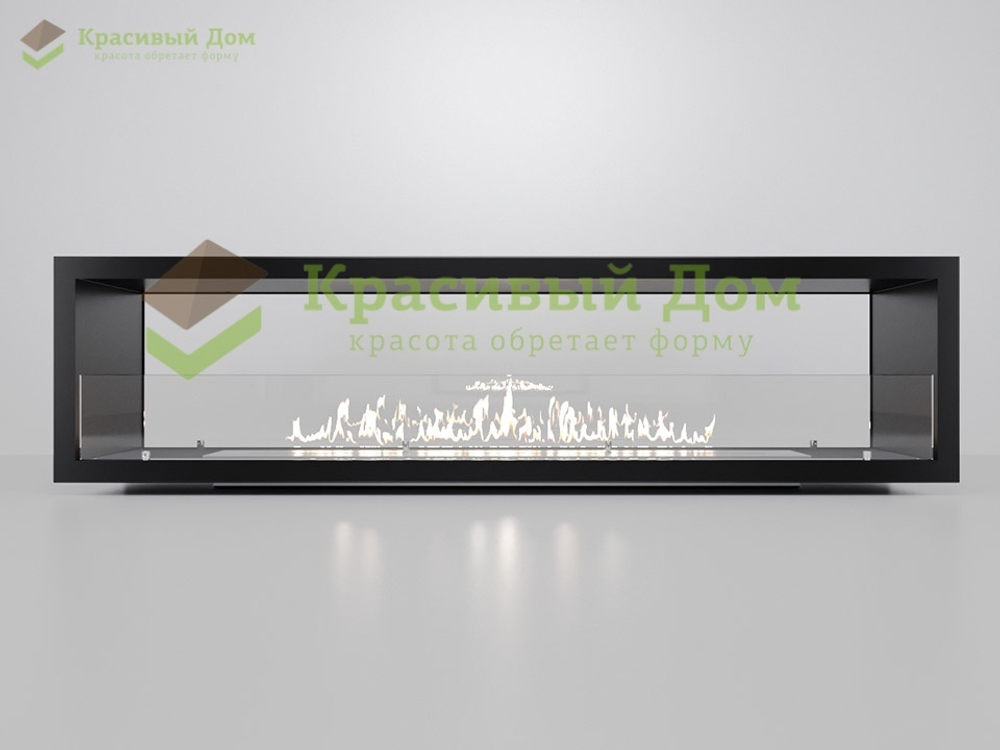 Сквозной биокамин 1500