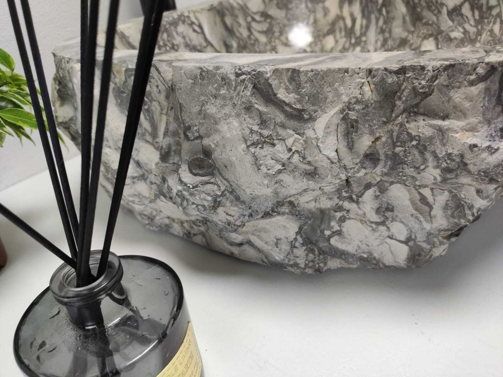 Каменная раковина из мрамора Erozy Doreng EM-00942 (45*42*15)