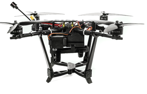 FPV дрон Зверобой с тепловизором 10 дюймов 915MHz 1.2GHz