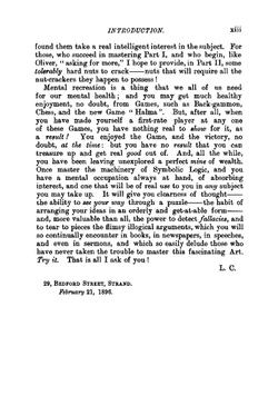 Symbolic Logic. Part 1. Elementary | Lewis Carroll