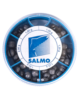 Грузила Salmo ДРОБИНКА PL 6 секц. крупн. 100г набор