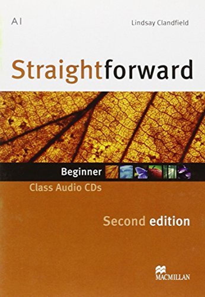 Straightforward 2Ed Beg Cl CDs