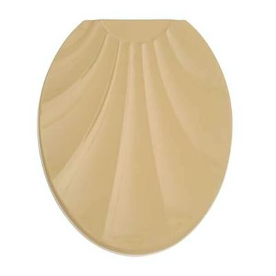 Крышка унитаза "РАКУШКА", бежевый, РП-812