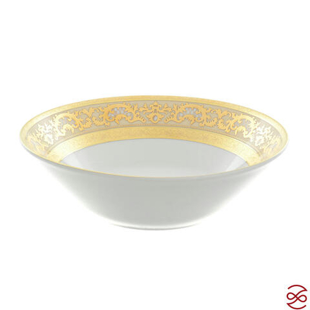 Салатник Falkenporzellan Alena 3D Creme Gold Constanza 23 см