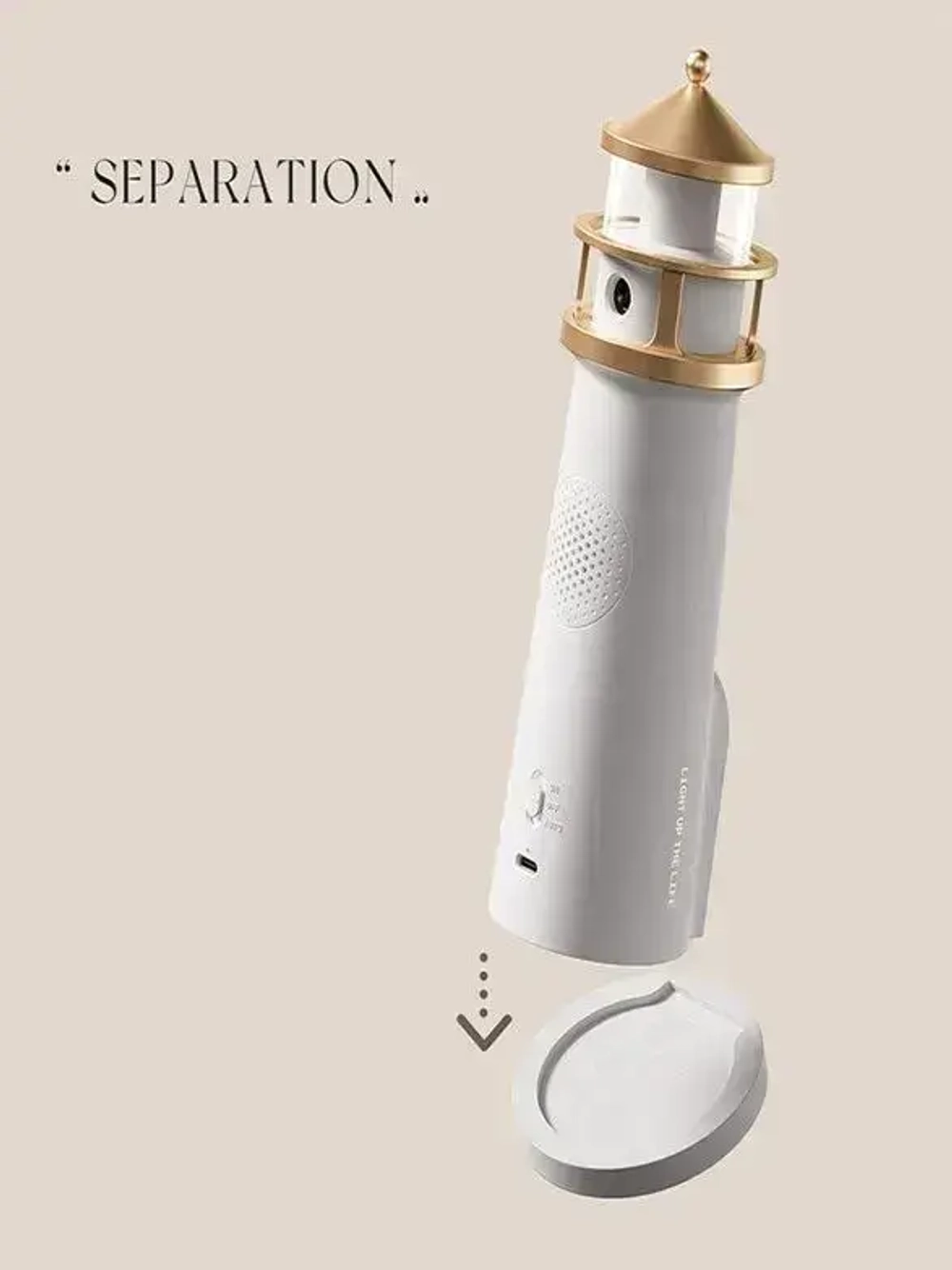 Проекционный светильник для лунного маяка