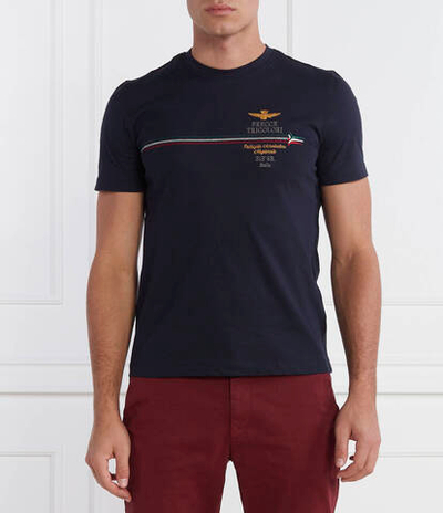 Футболка Aeronautica Militare - темно-синий(TS2078J592)