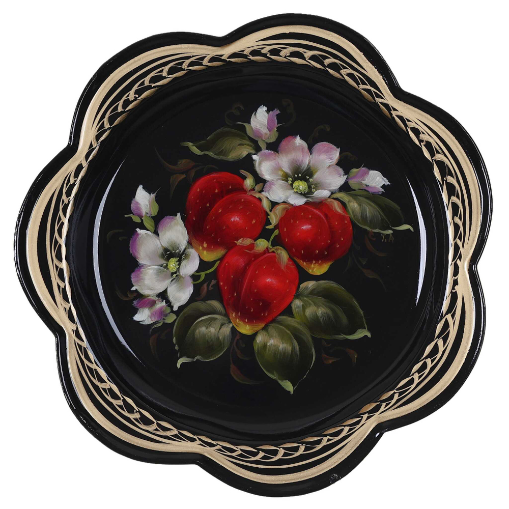 Zhostovo metal tray A1D070425326