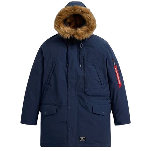 Парка Alpha Industries N-3B Alpine Parka Gen ll Rep. Blue (Синяя)