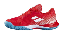 Женские теннисные кроссовки Babolat Jet Mach 3 All Court - fiesta red - Red