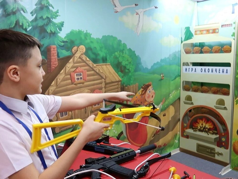 Тир для детей "Гуси-Лебеди"