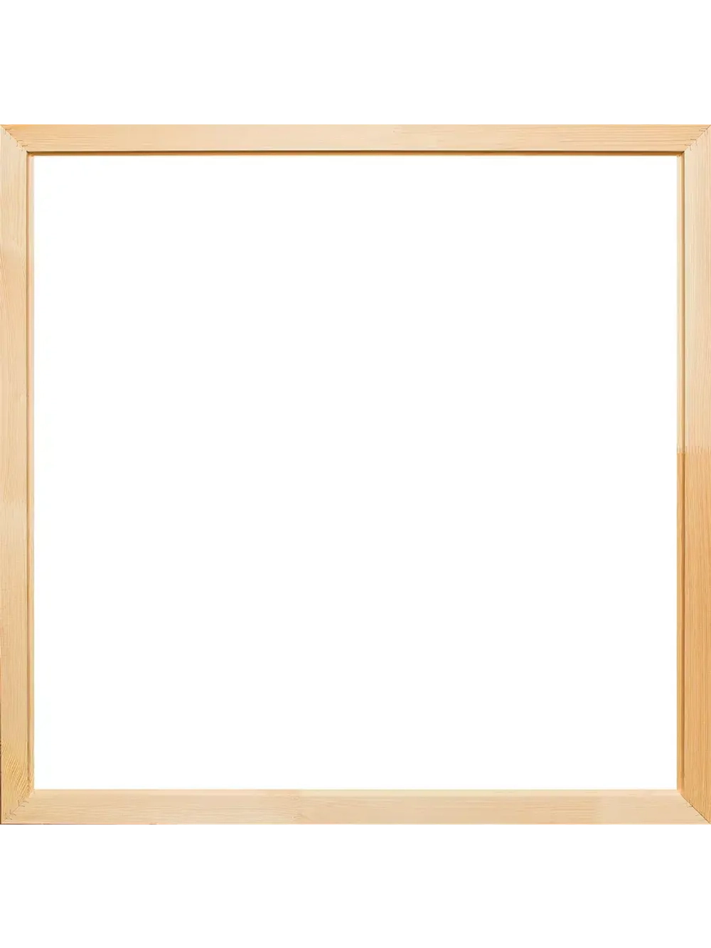 Деревянная рама 90x90 для картин на подрамнике сеч. 40x18