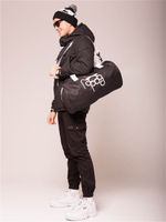 Шапка Город Горький с оленями черная