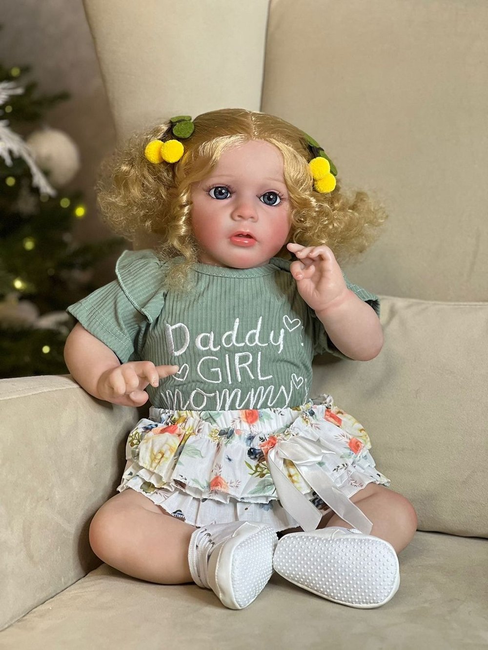 Кукла Реборн мягконабивная 60см в пакете (FA-591)