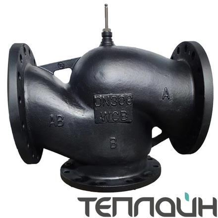 Клапан регулирующий трёхходовой DAV Control VFD 525-3.15 DN 15 PN 16 Kvs 2,5 фланец/фланец