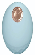 Голубой клиторальный стимулятор Aquatic Eloise (Цвет: голубой)