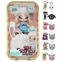 Кукла Na! Na! Na! Surprise 2 в 1 серия Glam Series Alice Hops белый кролик