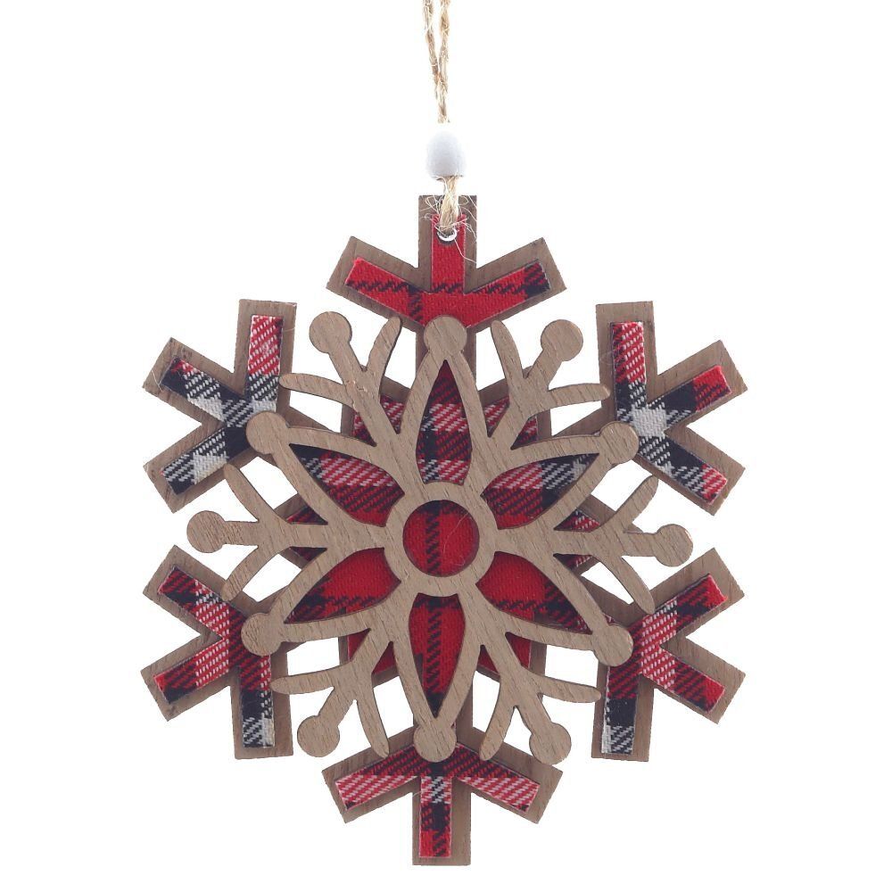 GAEM Украшение новогоднее "Снежинка", L10 W0,5 H11 см, 3в.