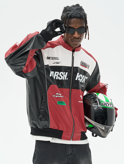 Куртка HARSHandCRUEL "Racing" V2 Leather Jacket