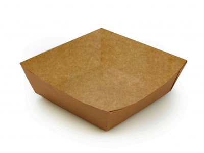 Упаковка ECO TRAY 550 Pure Kraft 50шт/300шт в кор