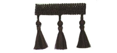 10007/20 Бахрома с кисточками и бубенчиками