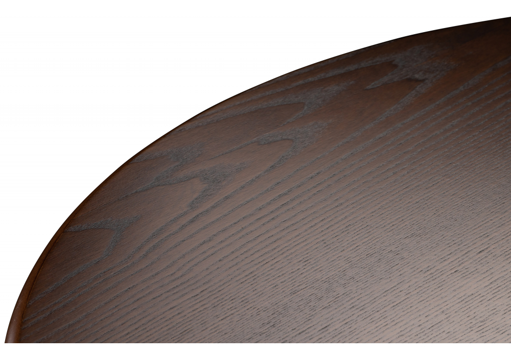 Стол деревянный Woodville Павия 100 орех с коричневой патиной