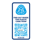 H2O Active® Eco Treble 750 ml screw cap water bottle