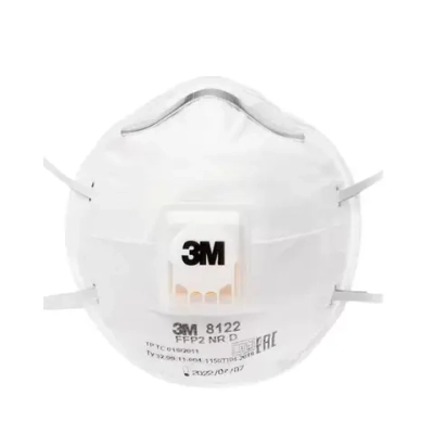 Респиратор противоаэрозольная фильтрующая полумаска 3M 8122 FFP2 NR D с клапаном выдоха