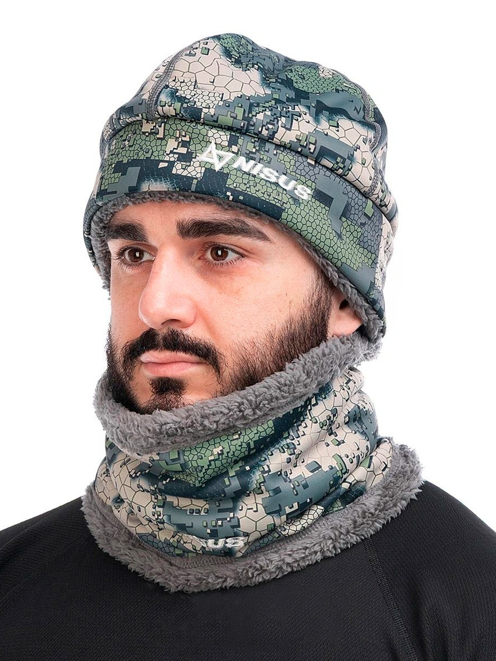 Комплект утепленный Nisus Thermal duo (шапка, снуд) размер S/M (N-TN-HT-003-S/M)