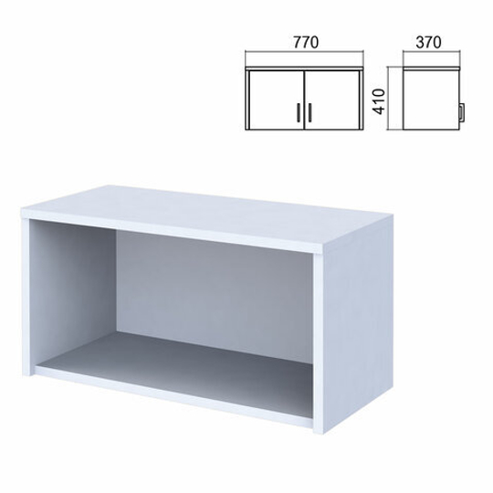Шкаф-антресоль "Арго", 770х370х410, серый
