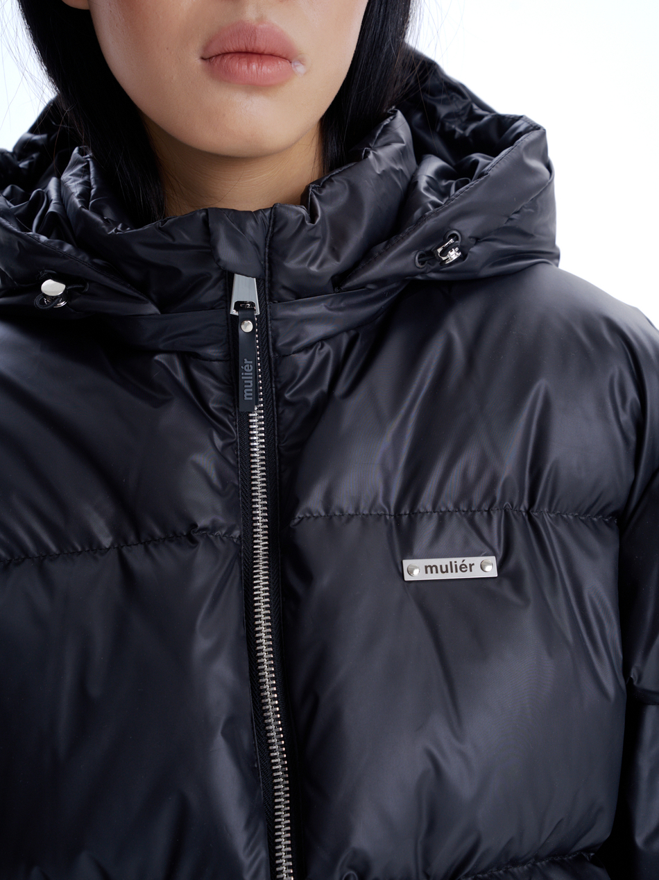 Пуховик-трансформер "Ice, baby" черный