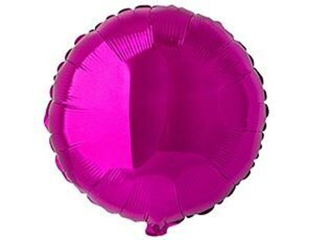 Ф Б/РИС 32" КРУГ Металлик Фуксия