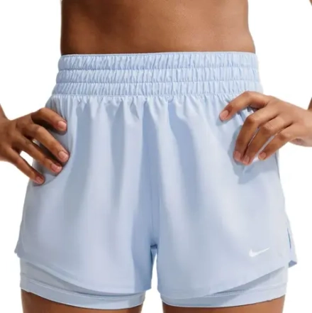 Женские теннисные шорты Nike Dri-Fit One - hydrogen blue/white