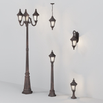 Ландшафтный светильник, арт. O028FL-01BZ