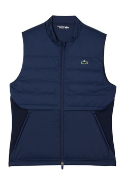 Теннисная жилетка Lacoste Golf Quilted Vest - navy blue