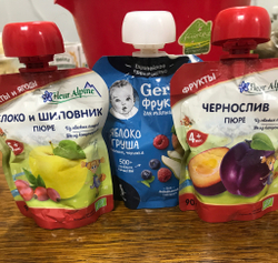 Пюре детские