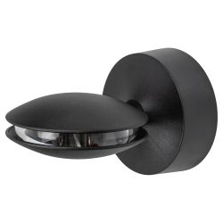 Декоративная подсветка ЭРА WL44 BK светодиодная 9Вт 3500К черный IP54 для интерьера, фасадов зданий