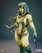 Гамора Стражи Галактики Gamora Guardians of the Galaxy Фигурка