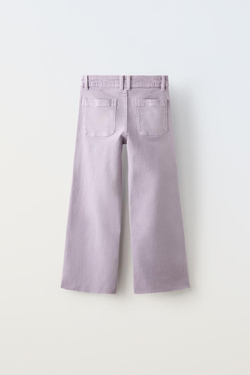 ZARA ДЖИНСЫ MARINE, ЦВЕТ МАЛЬВЫ