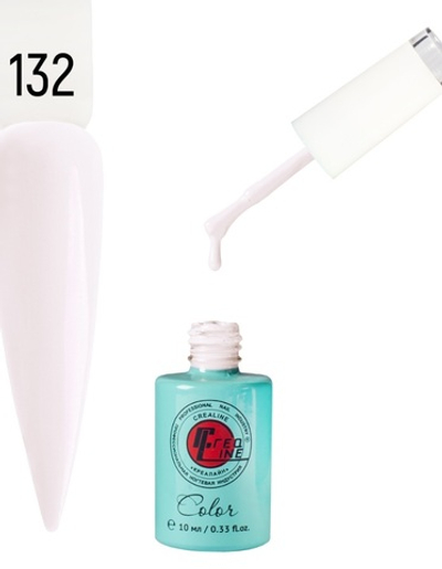 Гель-лак UV тон 132 Френч светло-розовая орхидея 10 мл